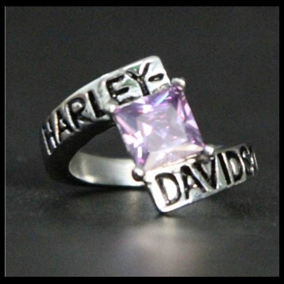 Harley-Davidson Jewelry - Limited! HD Purple Stone Womens Rings